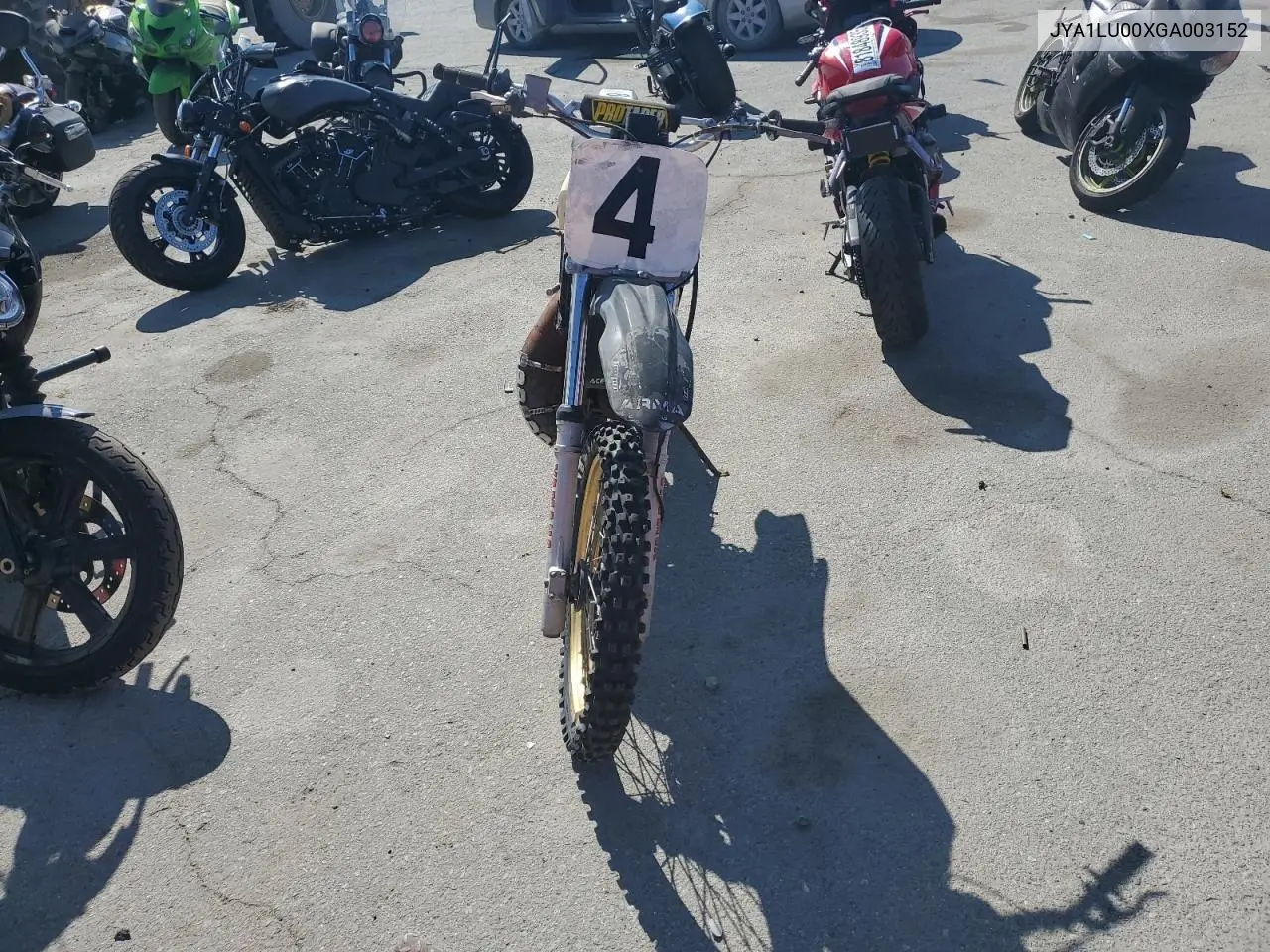 JYA1LU00XGA003152 1988 Yamaha Yz250