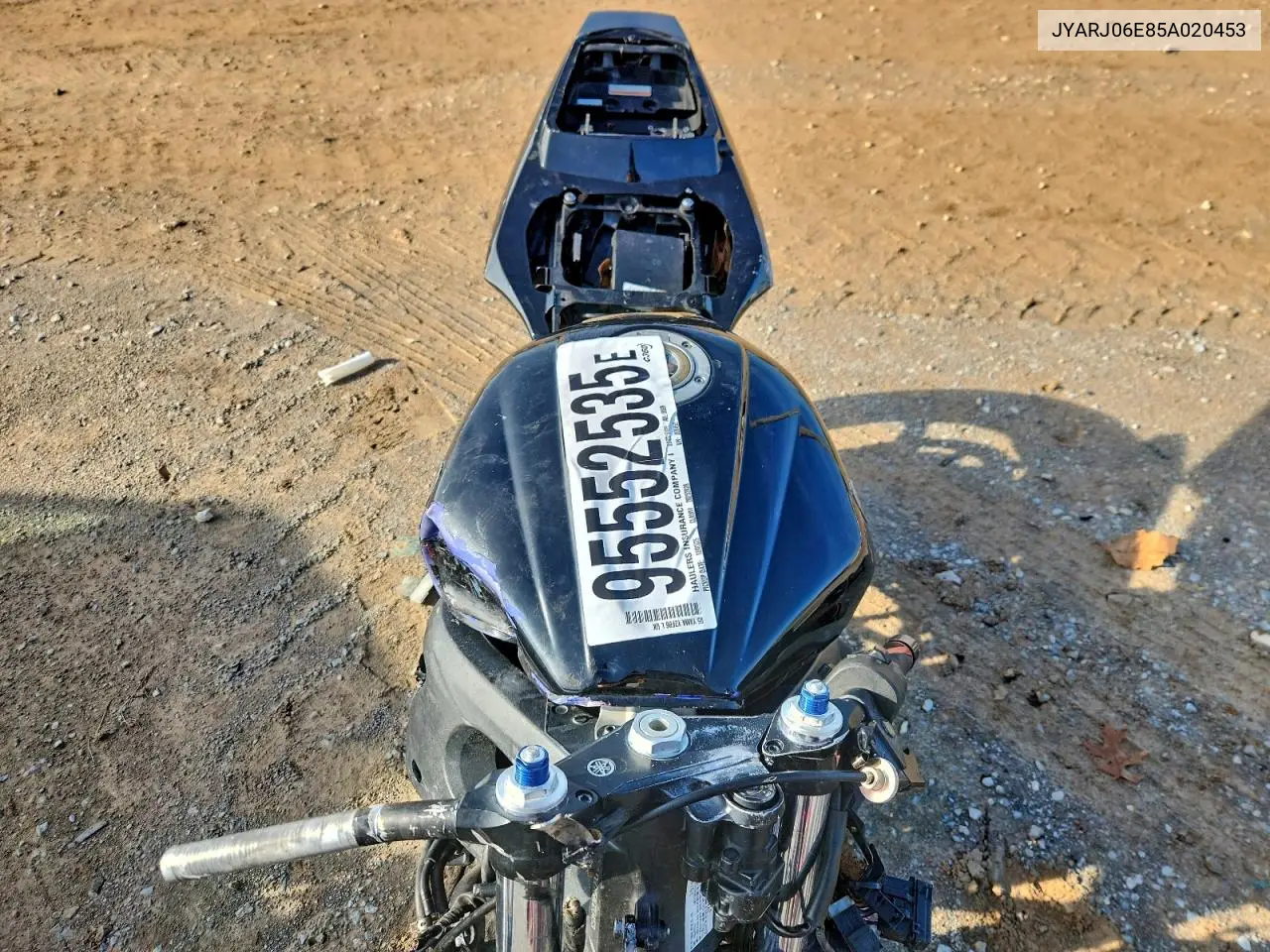 JYARJ06E85A020453 2005 Yamaha Yzfr6 L