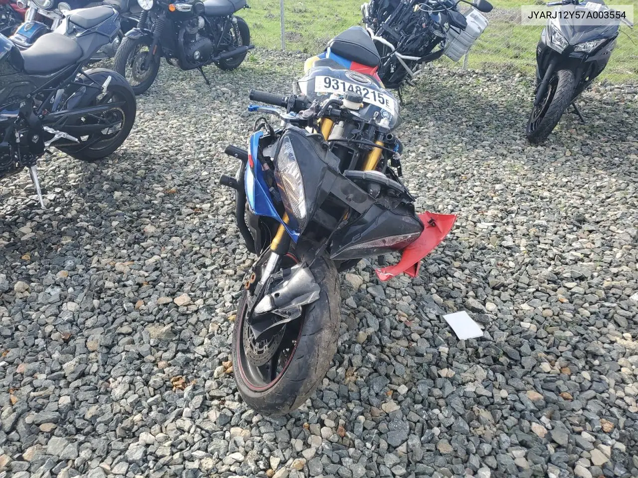 JYARJ12Y57A003554 2007 Yamaha Yzfr6 L