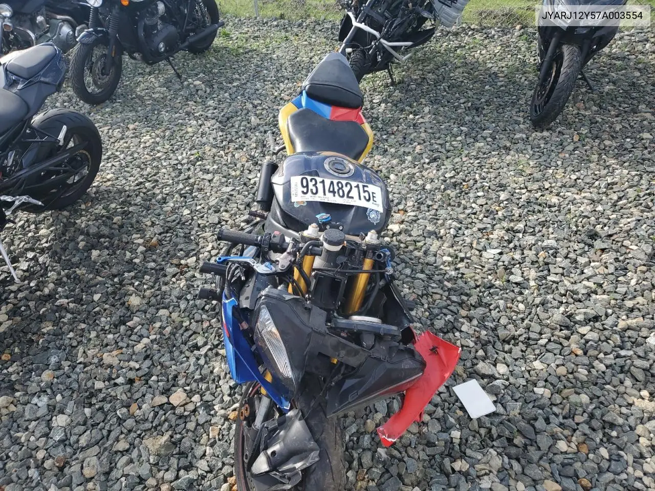 JYARJ12Y57A003554 2007 Yamaha Yzfr6 L