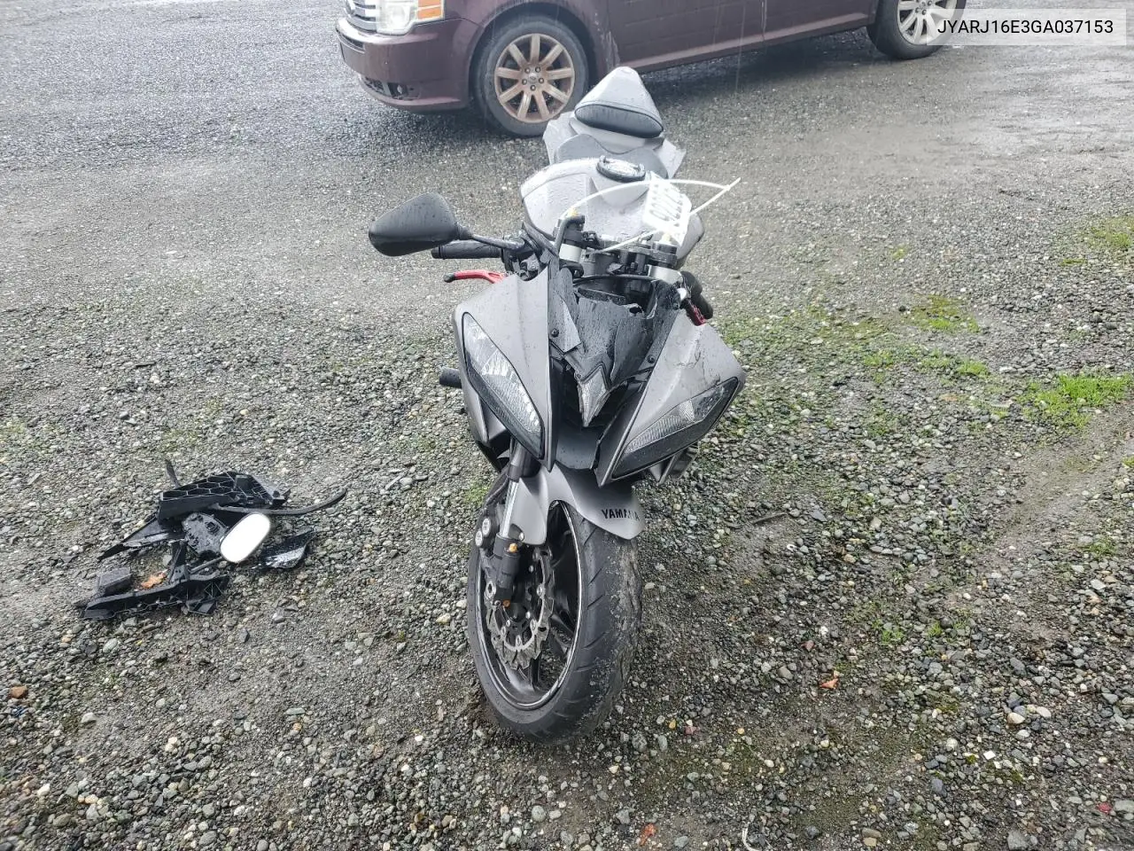 JYARJ16E3GA037153 2016 Yamaha Yzfr6