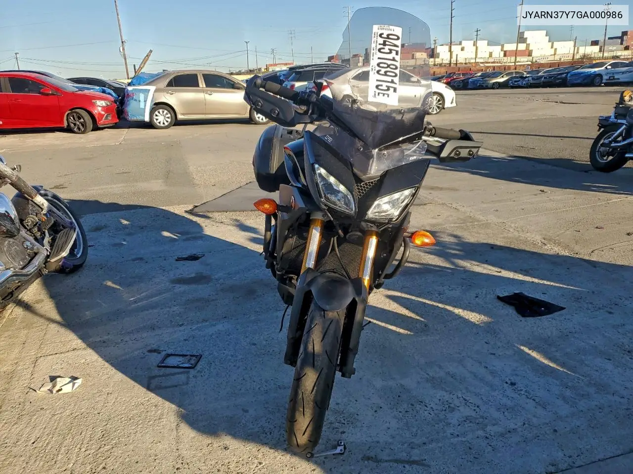 JYARN37Y7GA000986 2016 Yamaha Fj09 C