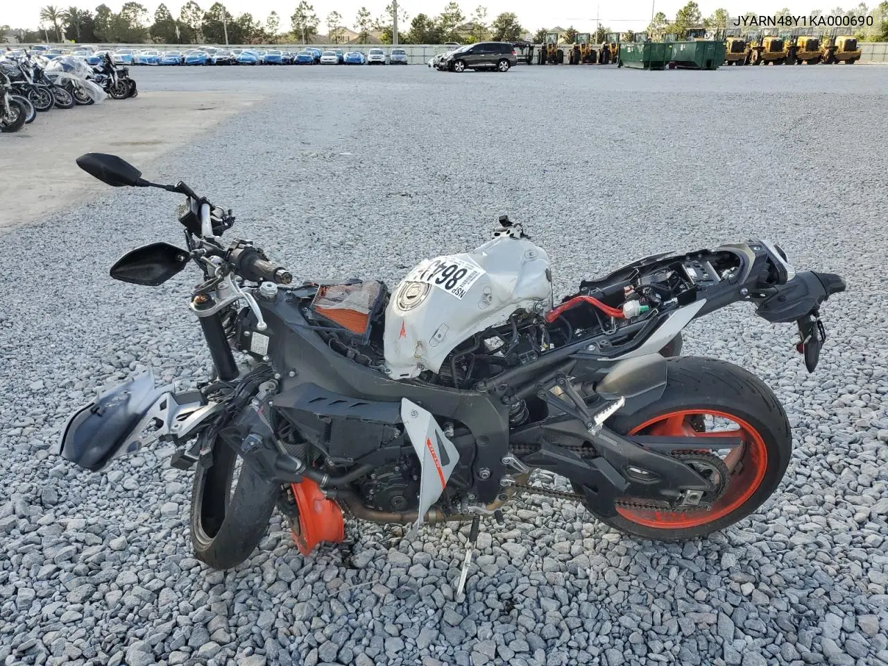 JYARN48Y1KA000690 2019 Yamaha Mtn1000 C