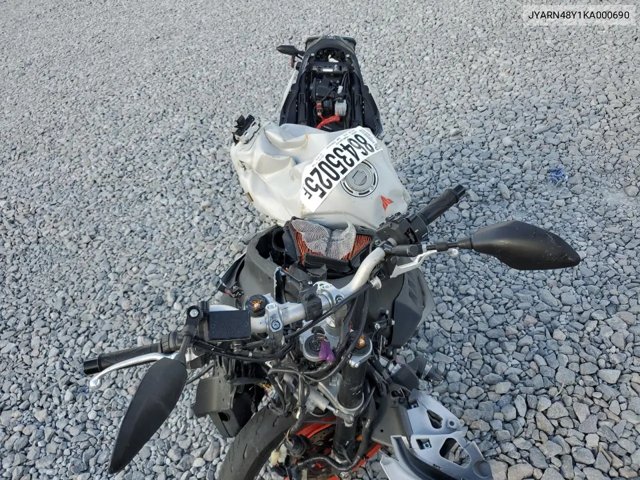 JYARN48Y1KA000690 2019 Yamaha Mtn1000 C