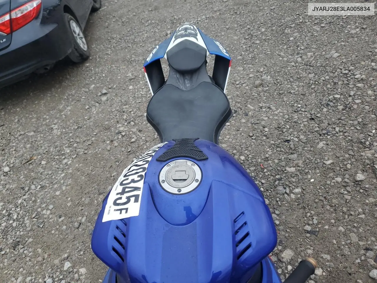JYARJ28E3LA005834 2020 Yamaha Yzfr6