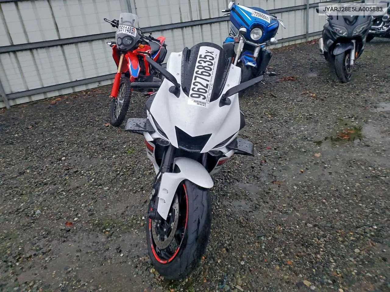 JYARJ28E5LA005883 2020 Yamaha Yzfr6