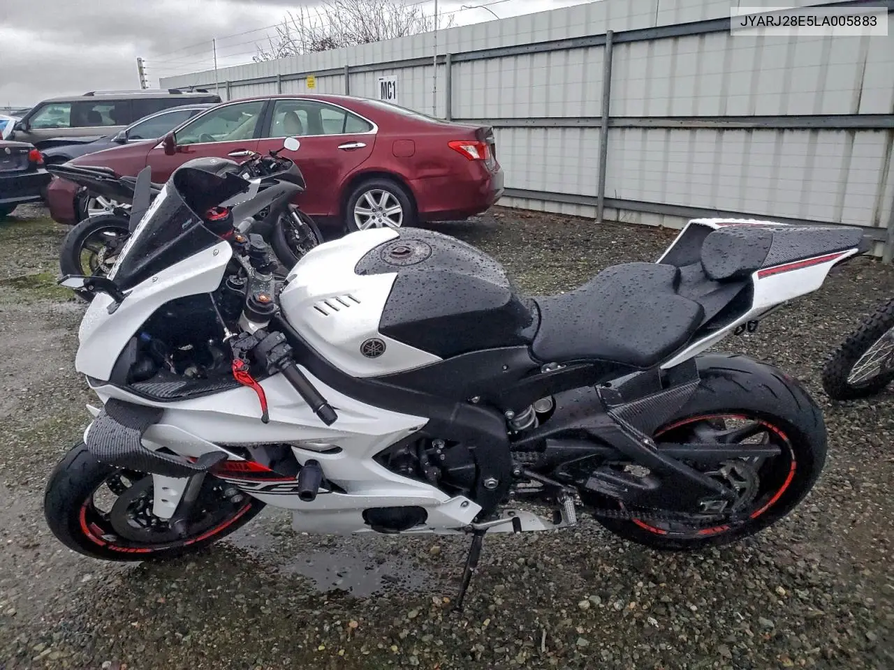 JYARJ28E5LA005883 2020 Yamaha Yzfr6