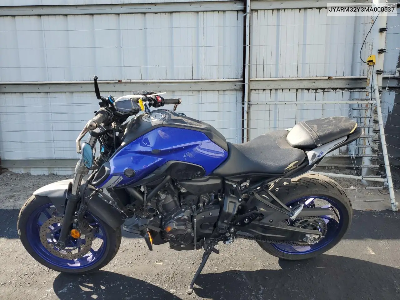 JYARM32Y3MA000537 2021 Yamaha Mt07 C