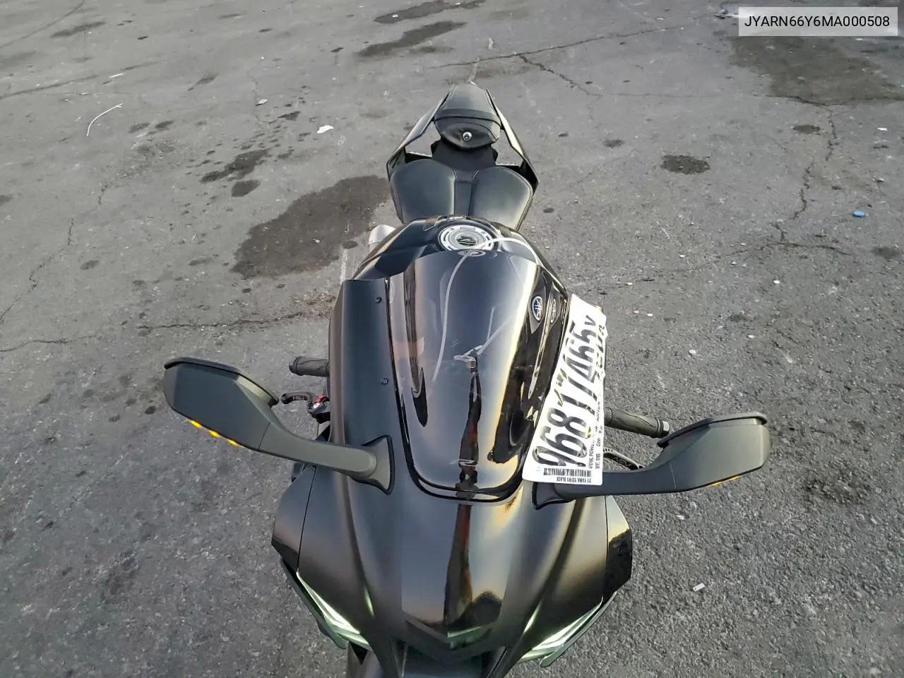 JYARN66Y6MA000508 2021 Yamaha Yzfr1