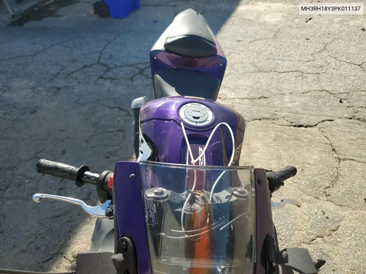 MH3RH18Y3PK011137 2023 Yamaha Yzfr3 A