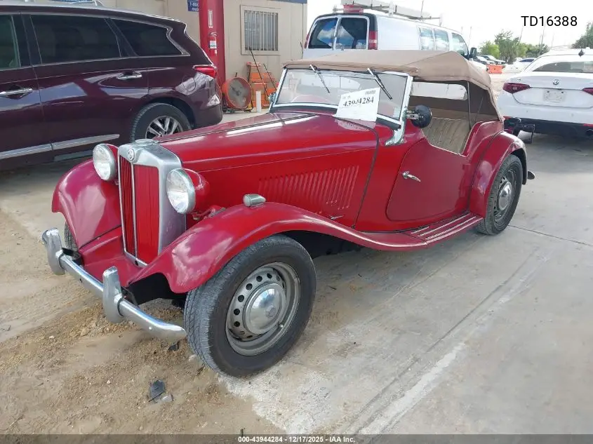 TD16388 1953 Mgdt Car