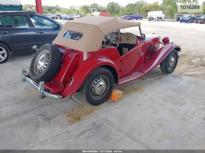 TD16388 1953 Mgdt Car