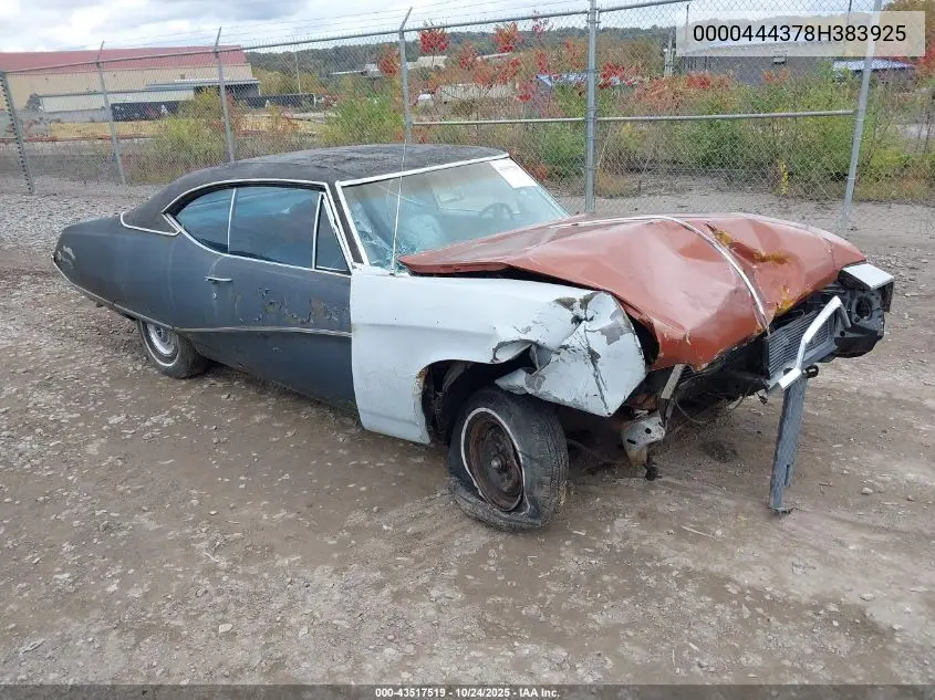 0000444378H383925 1968 Buic Skylark Custom