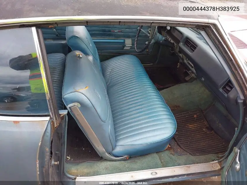 0000444378H383925 1968 Buic Skylark Custom