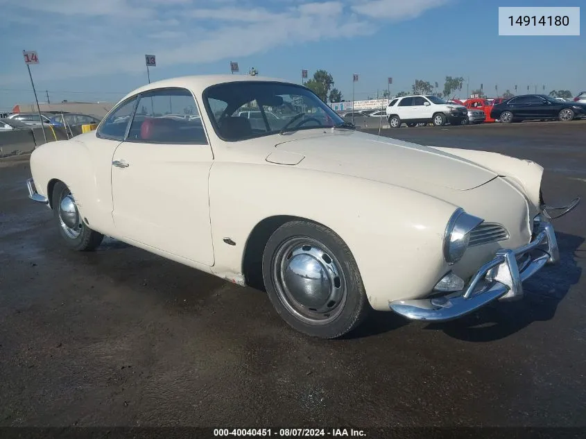 149141080 1969 Volkswagen Karmann Ghia