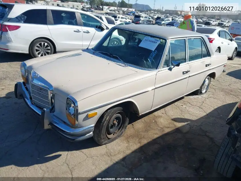 11401012026627 1969 Mercedes Benz Other