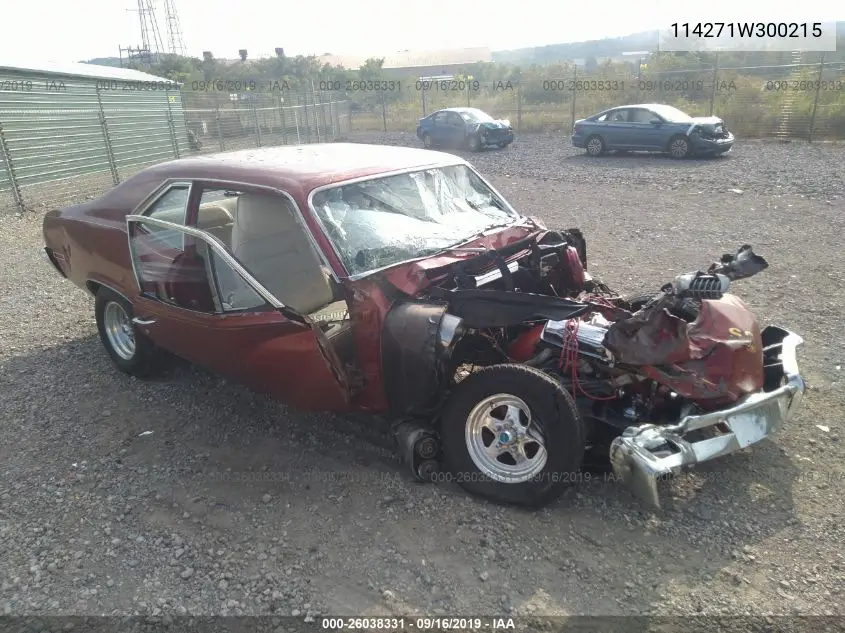 114271W300215 1971 Chev Nova