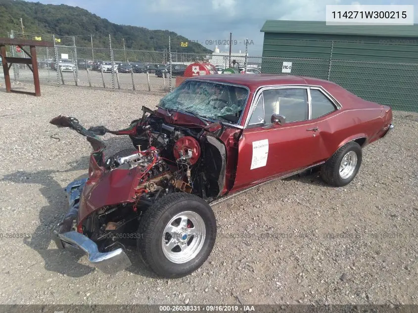 114271W300215 1971 Chev Nova