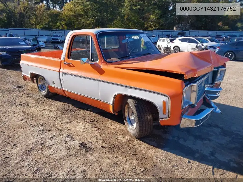 0000CCY143Z176762 1973 Chevrolet C10