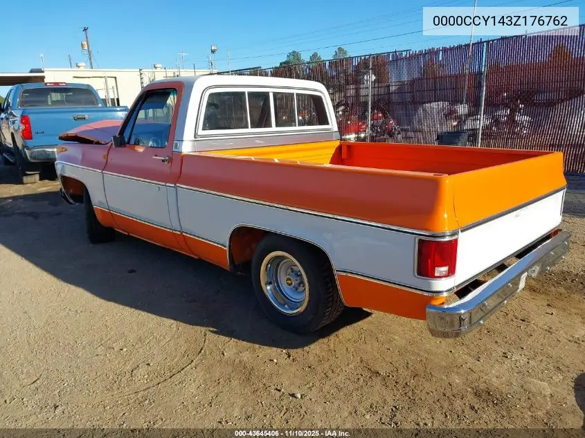 0000CCY143Z176762 1973 Chevrolet C10