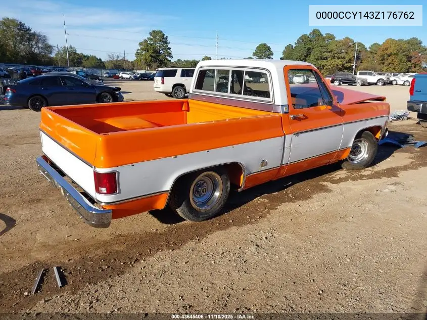 0000CCY143Z176762 1973 Chevrolet C10