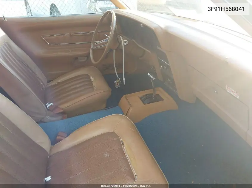 3F91H568041 1973 Merc Cougar Xr7 Hardtop
