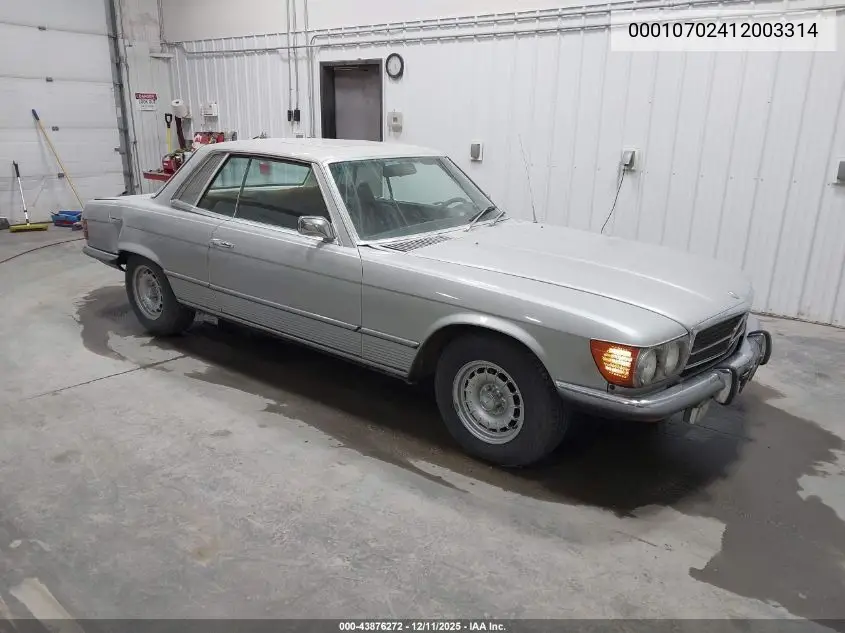 00010702412003314 1973 Benz 450Se