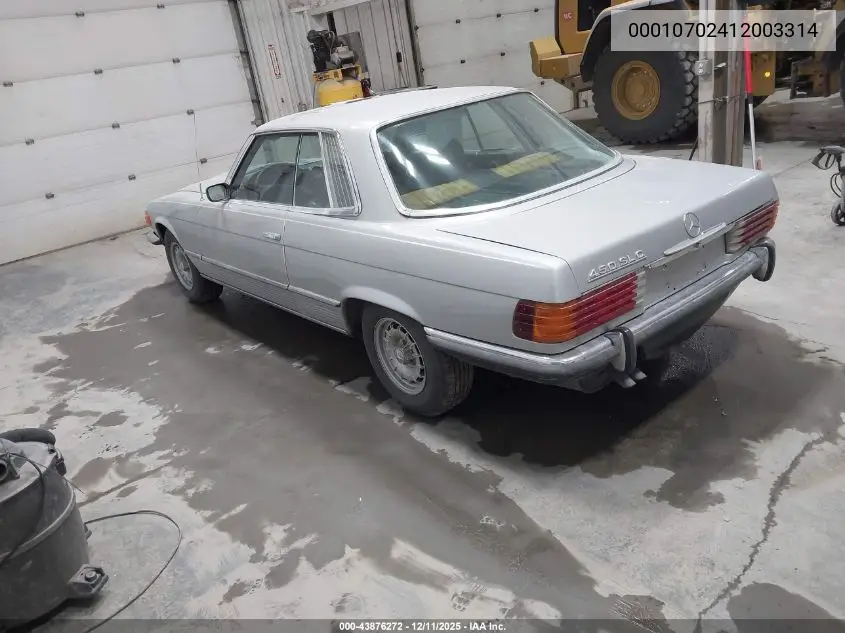 00010702412003314 1973 Benz 450Se
