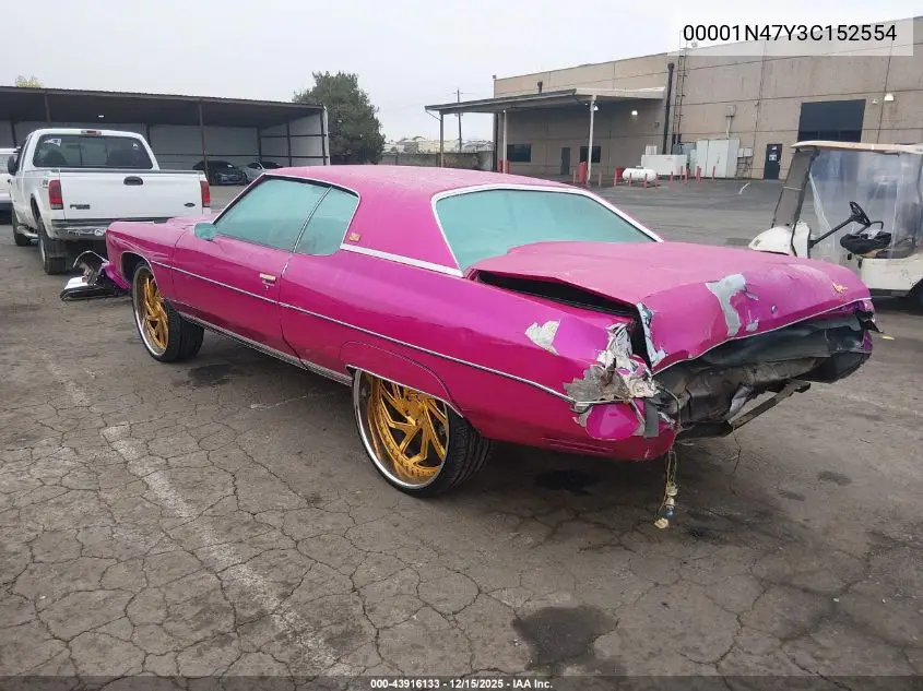00001N47Y3C152554 1973 Chevrolet Caprice