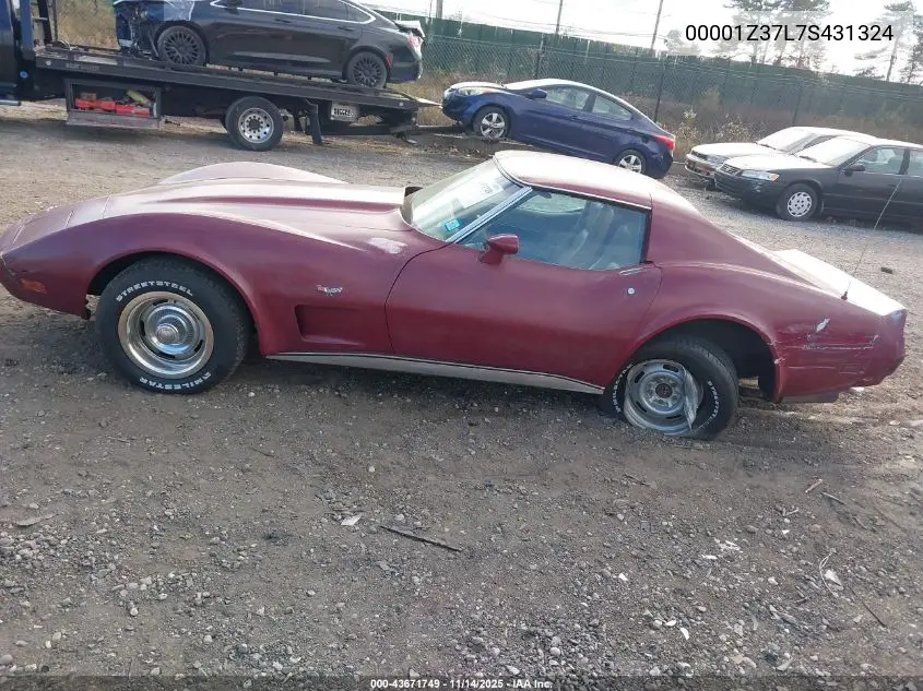 00001Z37L7S431324 1977 Chev Corvette