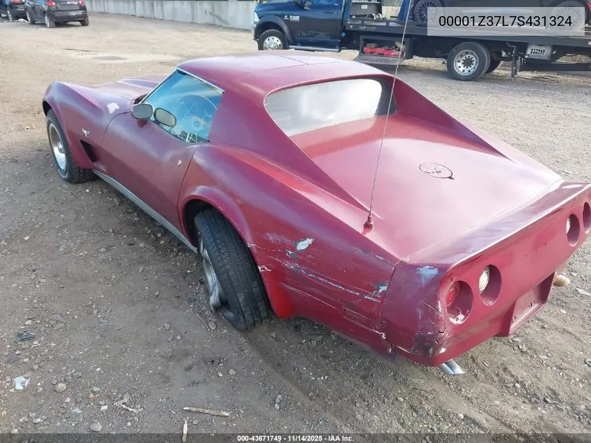00001Z37L7S431324 1977 Chev Corvette