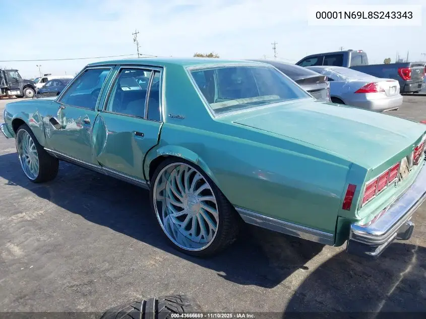 00001N69L8S243343 1978 Chev Caprice