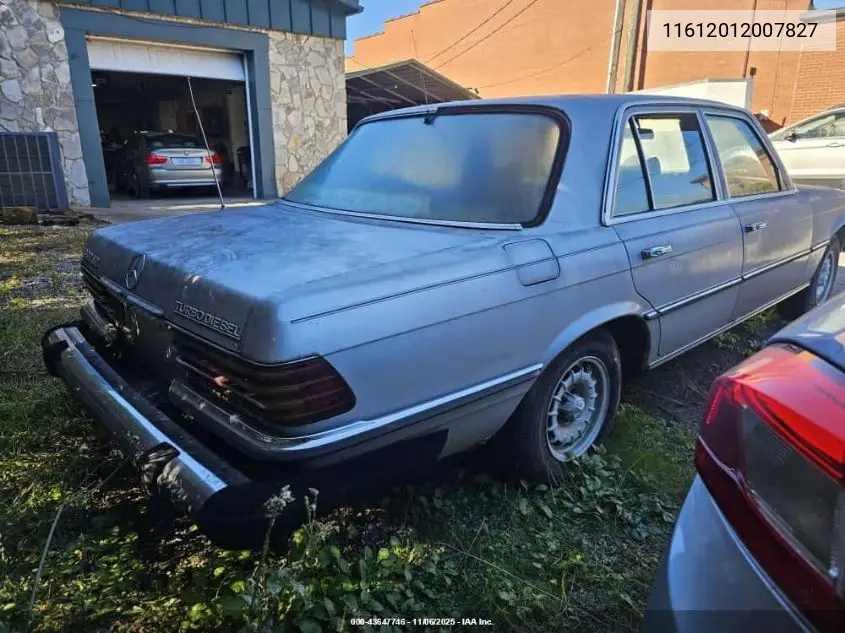 11612012007827 1979 Mercedes Benz 300