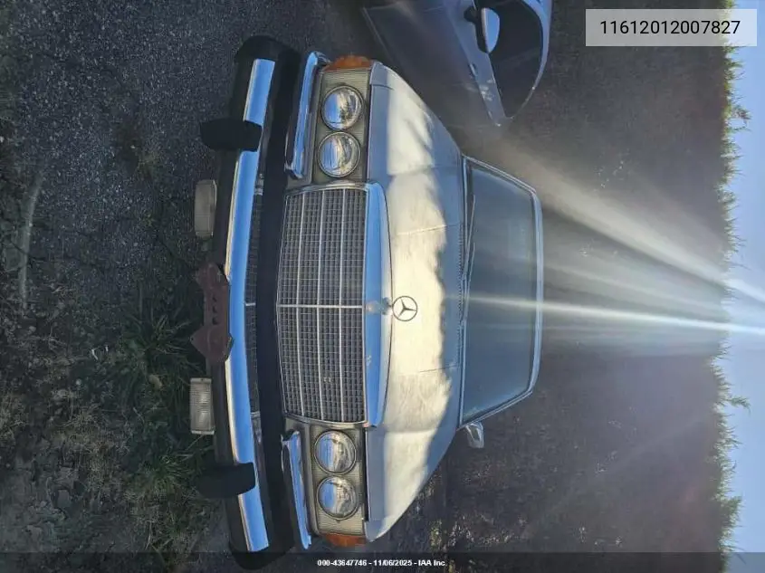 11612012007827 1979 Mercedes Benz 300