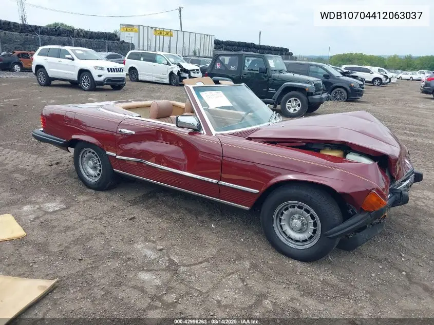 WDB10704412063037 1980 Mercedes Benz 450Sl