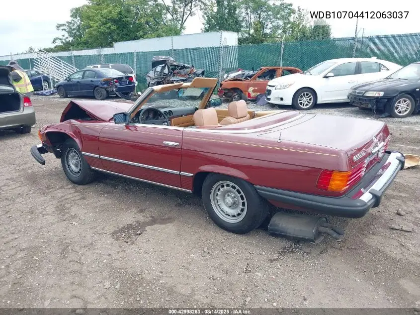 WDB10704412063037 1980 Mercedes Benz 450Sl