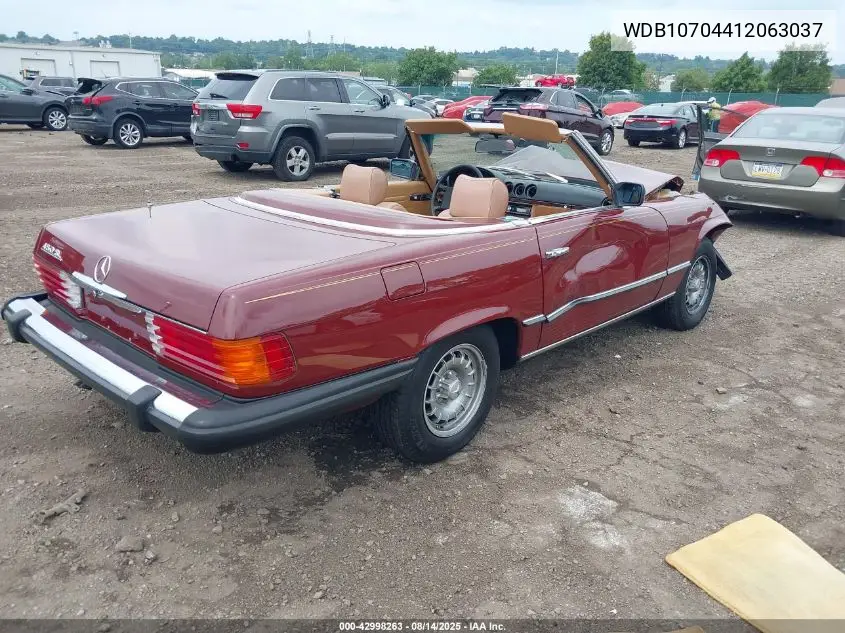 WDB10704412063037 1980 Mercedes Benz 450Sl