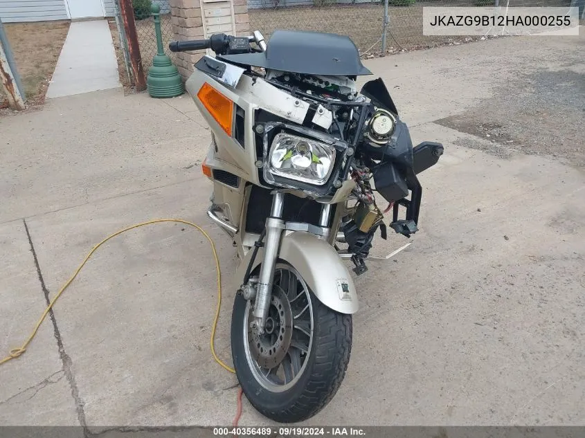 JKAZG9B12HA000255 1987 Kawasaki Zg1200