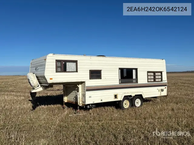 2EA6H242OK6542124 1988 Fleetwood Resort 1988 Fleetwood Resort T/A Travel Trailer