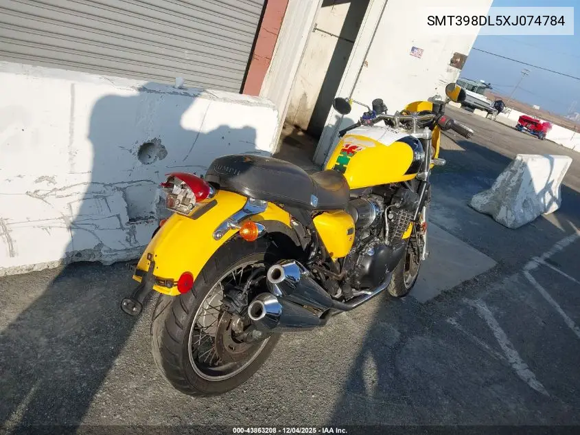 SMT398DL5XJ074784 1999 Triumph Motorcycle Thunderbird Sport