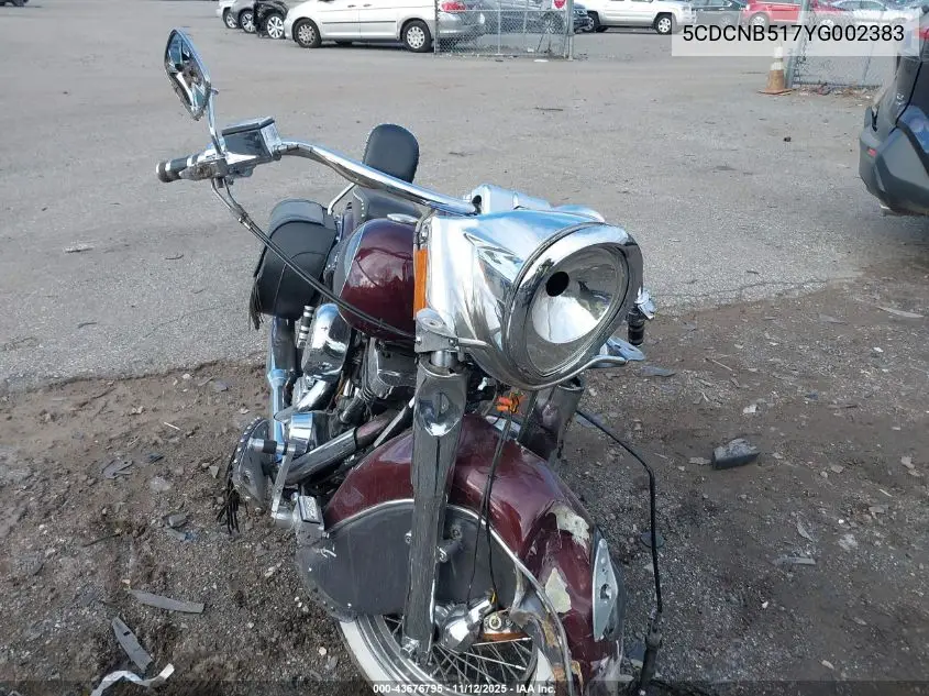 5CDCNB517YG002383 2000 Indian Motorcycle Co. Chief