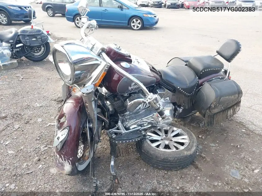 5CDCNB517YG002383 2000 Indian Motorcycle Co. Chief