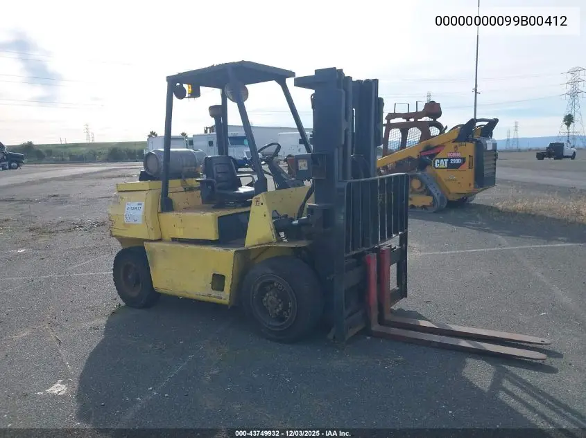 00000000099B00412 2000 Hyster Forklift