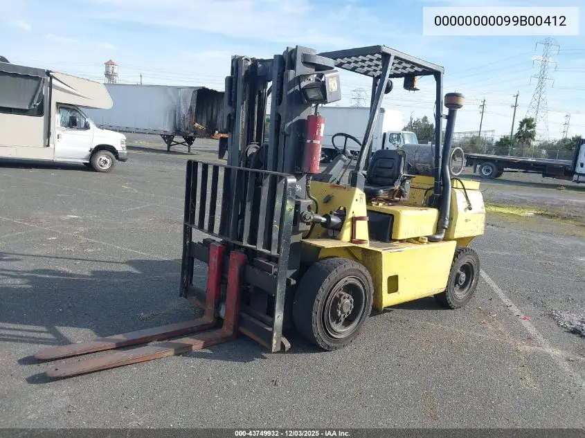 00000000099B00412 2000 Hyster Forklift