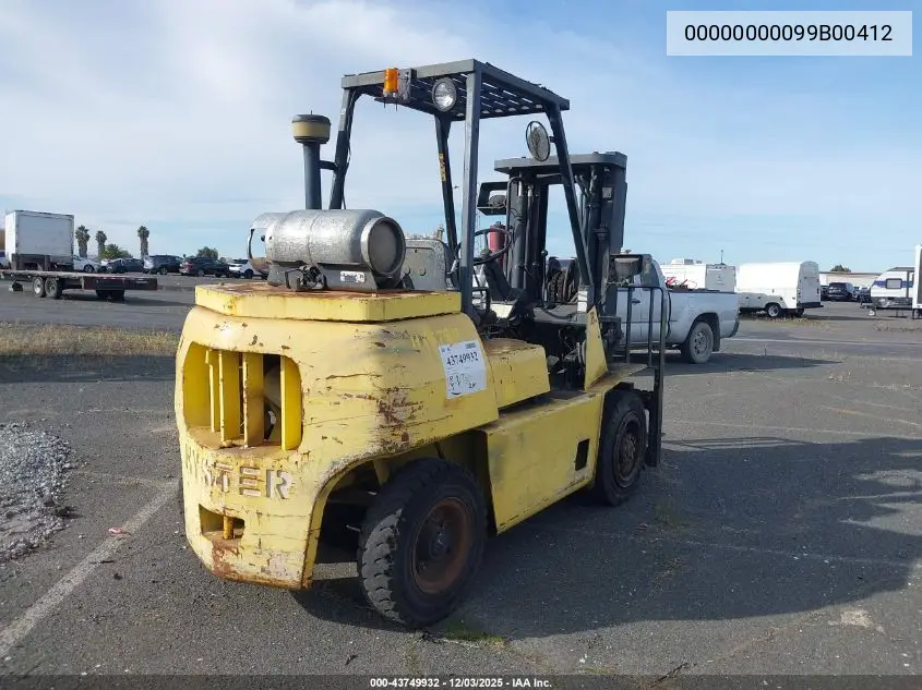 00000000099B00412 2000 Hyster Forklift