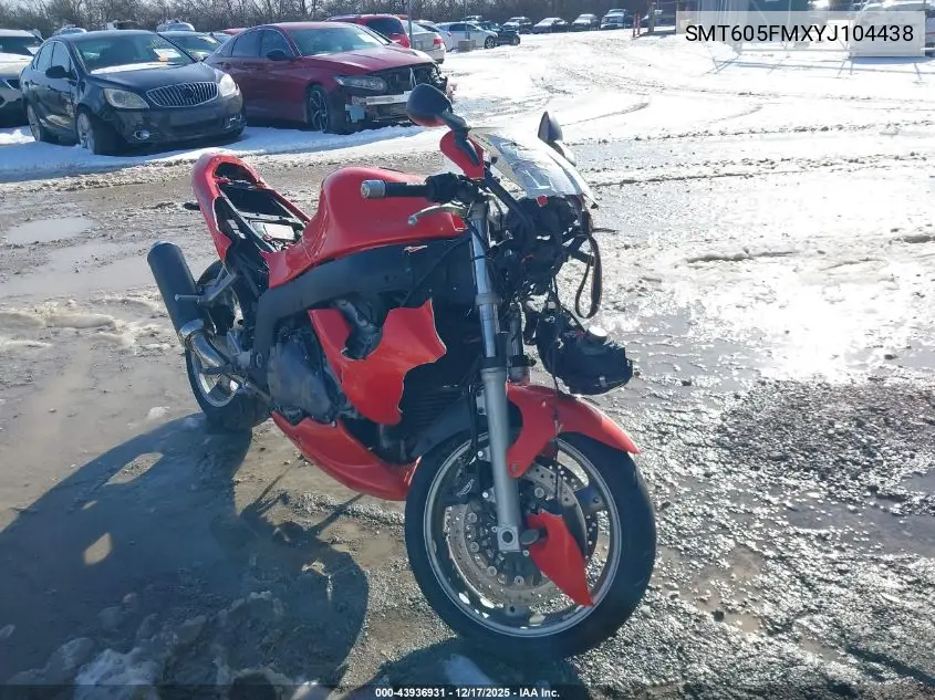 SMT605FMXYJ104438 2000 Triumph Motorcycle Sprint Rs