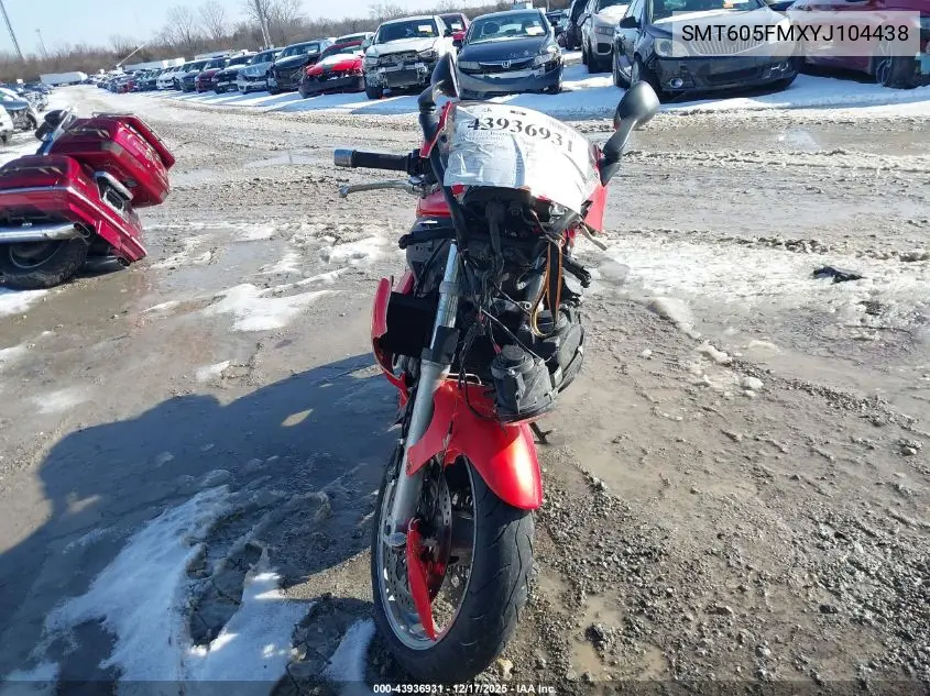 SMT605FMXYJ104438 2000 Triumph Motorcycle Sprint Rs