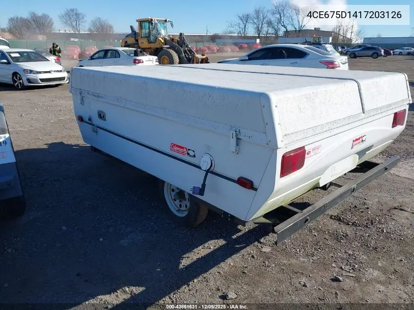 4CE675D1417203126 2001 Coleman Taos