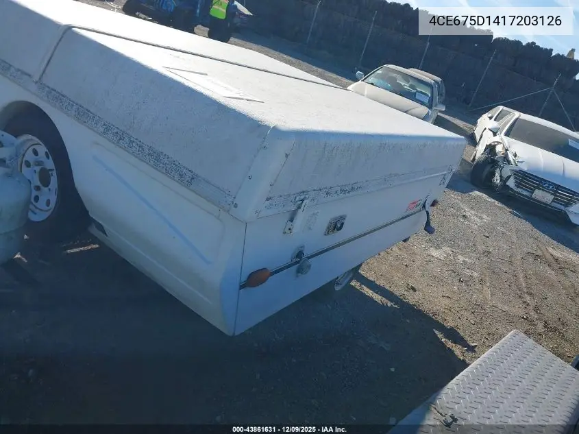 4CE675D1417203126 2001 Coleman Taos