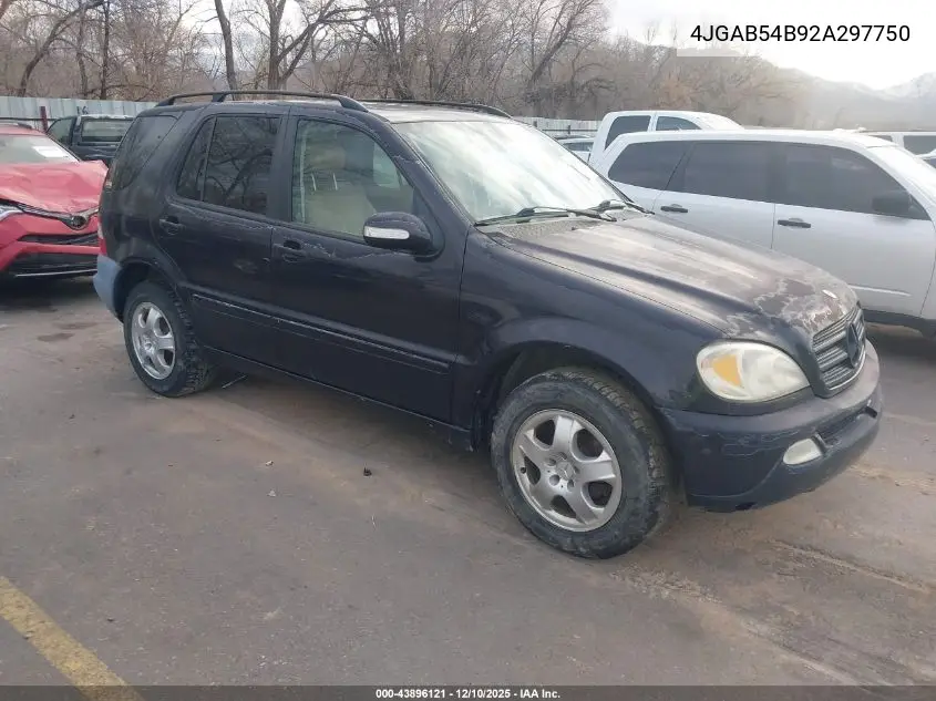 4JGAB54B92A297750 2002 Mercedes Benz Other